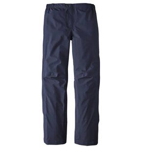 Patagonia Women’s Cloud Ridge H2No Rain Pants Large Navy Blue EUC